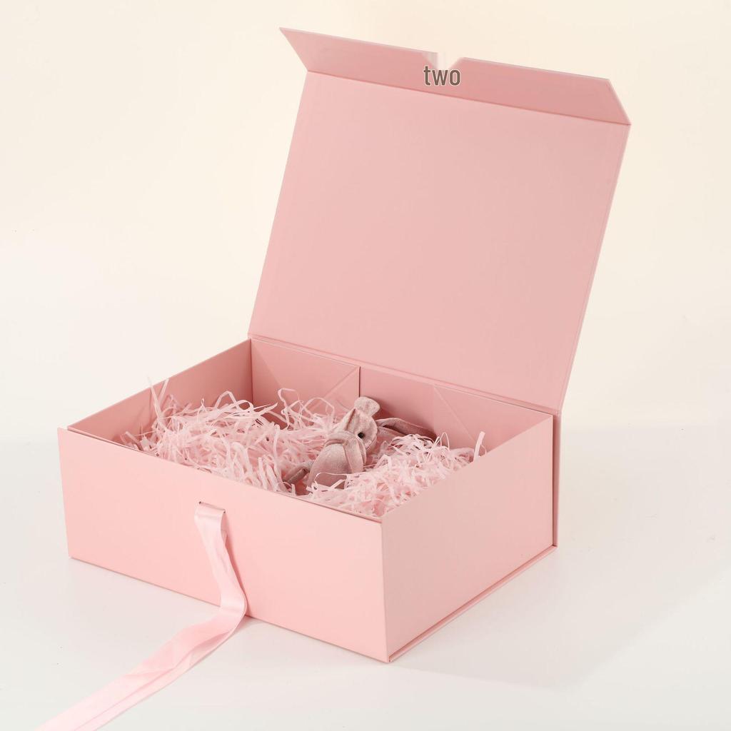 Custom Logo Gift Box - Modern & Simple Wedding Candy Packaging