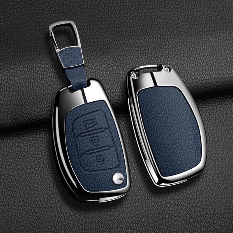 

Car Remote Key Case Cover Protective Keychain For Hyundai Sonata Santa Fe 2013 Gls Tucson I40 Ix45 Creta Interior Accessory