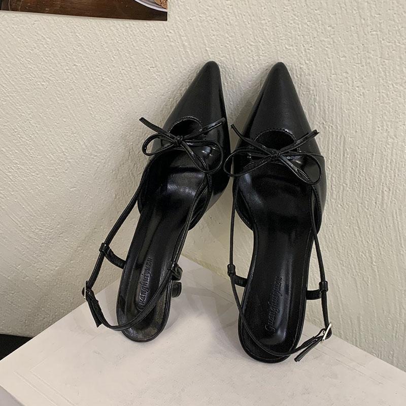Fashion 2025 New Footwear Butterfly-Knot Ladies High Heels Pumps Shoes  Female Shallow Fashion Pointed Toe Women Heels Sandals Shoes