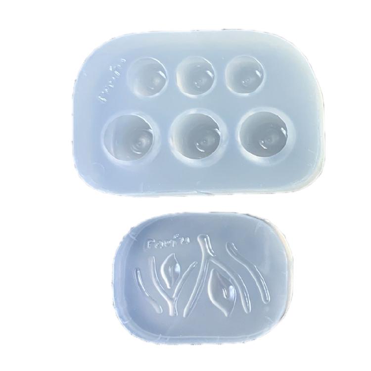 Leicht zu reinigende Silikonform für Bastelarbeiten Tropf-Bastelform Schmuckform zur Schmuckherstellung und für künstlerische Projekte