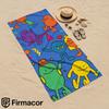 Rainbow Cartoon Buddy Microfiber Beach Towel Quick Dry Sand Free Oversized Soft Absorbent Bath Towel for Swimming Pool Travel