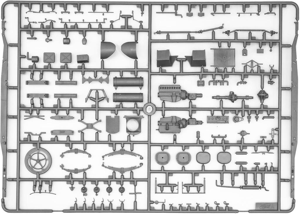 ICM Scale AHN Truck Glasgow with Cock Plastic Model 35421 1/35 (Combat Vehicle)