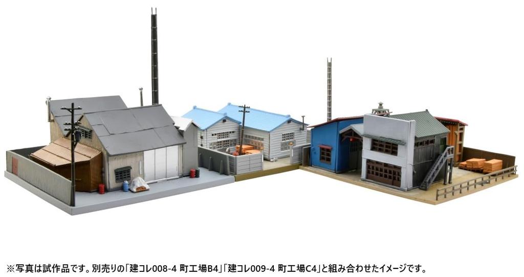 Tomytec Building Collection Kenkore Town Factory A3 Diorama Supplies 334927 007-3