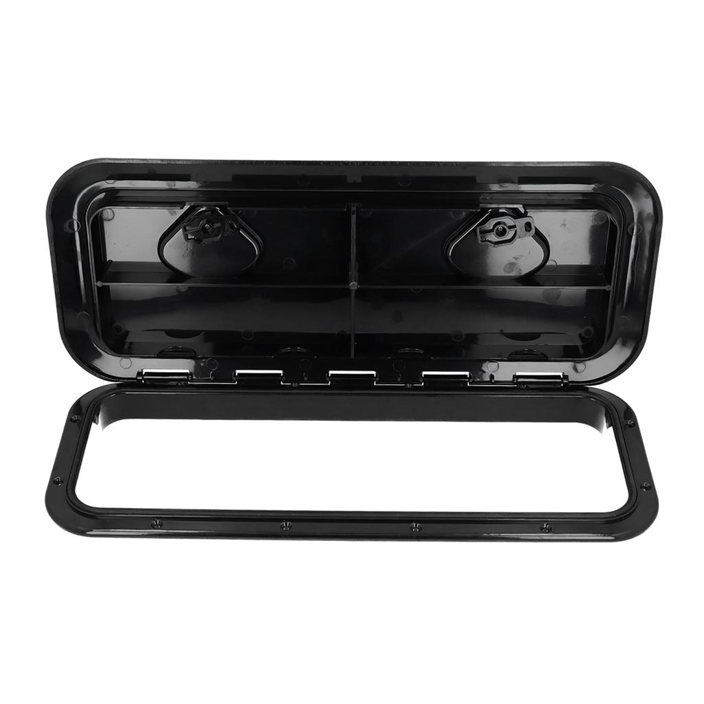 Deck Zugang Luke Inspektion Abdeckung 180 grad Klappdeckel Anti UV mit Schloss für Marine Boot 24 x