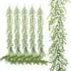Yvonneyi Artificial Ivy 6 Pieces 1.7m for Room Wall Balcony Decoration