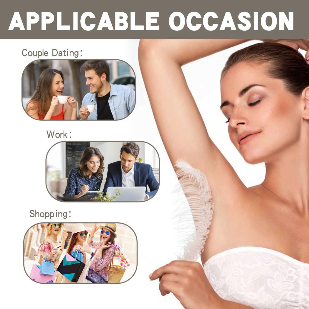 Ouhoe Refreshing Deodorant Roll-on Perfume For Underarm Odor Control With Natural Fragrance