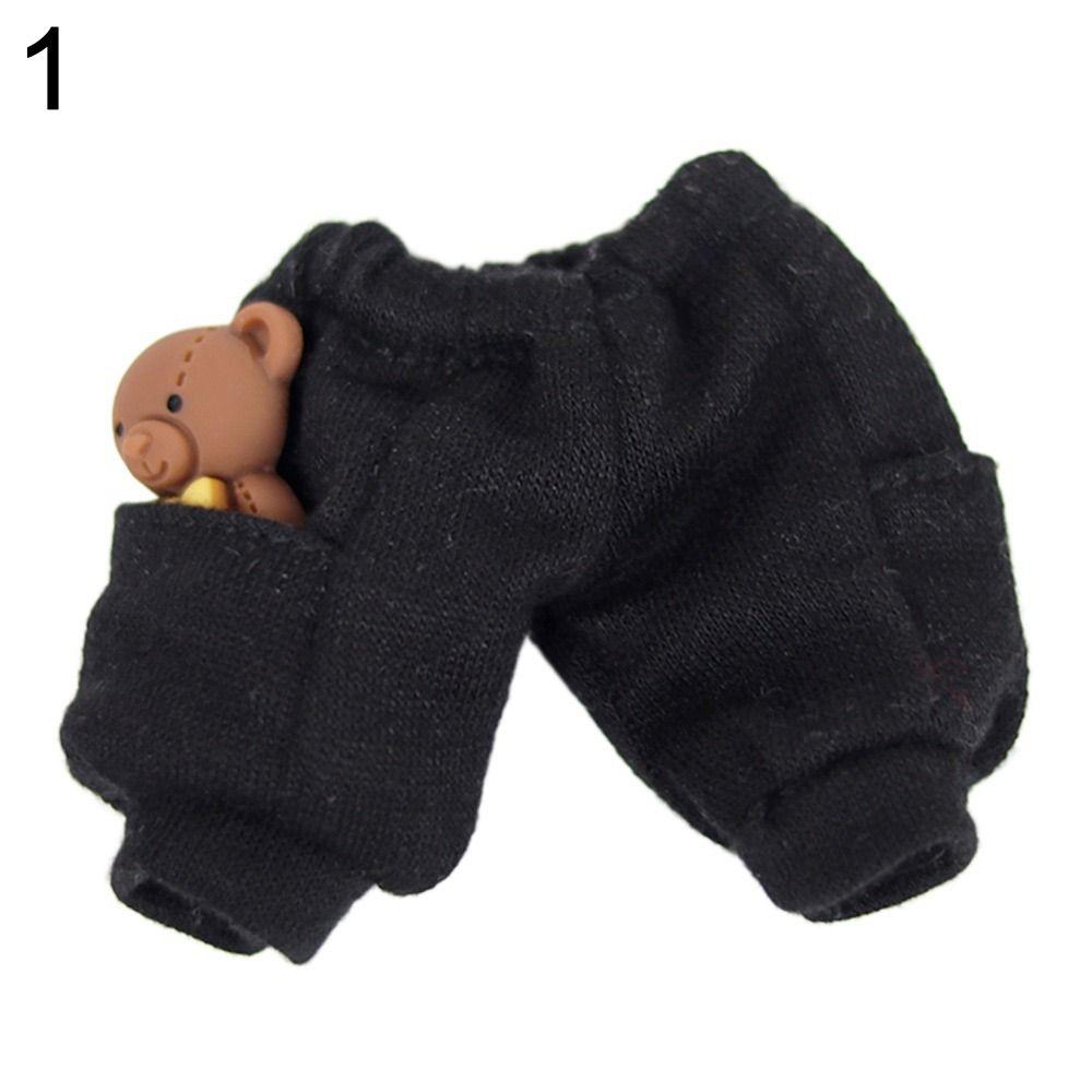 

Носит 1/11 1/12 Куклы Мода Комбинезон Одежда Одежда Аксессуары Кукольный Комбинезон Повседневные Брюки 1