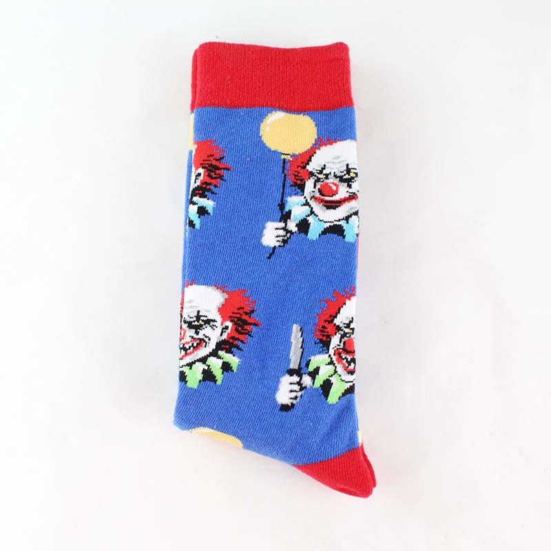 1 Paar Dropshipping Herren Baumwollsocken lustige lange Socken kreative Tier-Cartoon Bunte Socken für Hochzeitsgeschenksocken