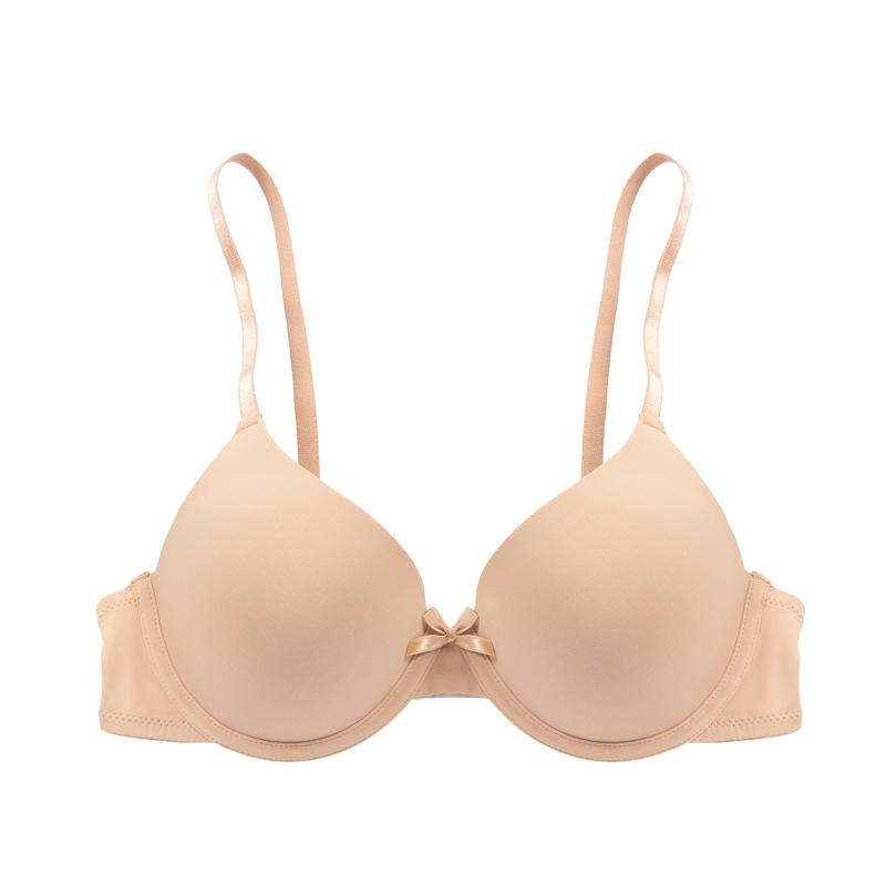 

Регулируемый антипровисающий бюстгальтер для женщин, большой размер, формованная чашка, нейлоновый материал 80D