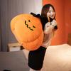Non-Toxic Halloween Creative Stuffed Pumpkin Pillow Cushion Doll Funny Pumpkin Plush Toy Doll Home Deocr