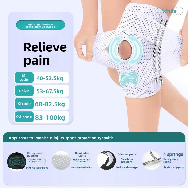Summer Breathable Basketball Sports Protective Gear Patellar Knee Joint Cover Meniscus Sports Running Hiking Knee Guard