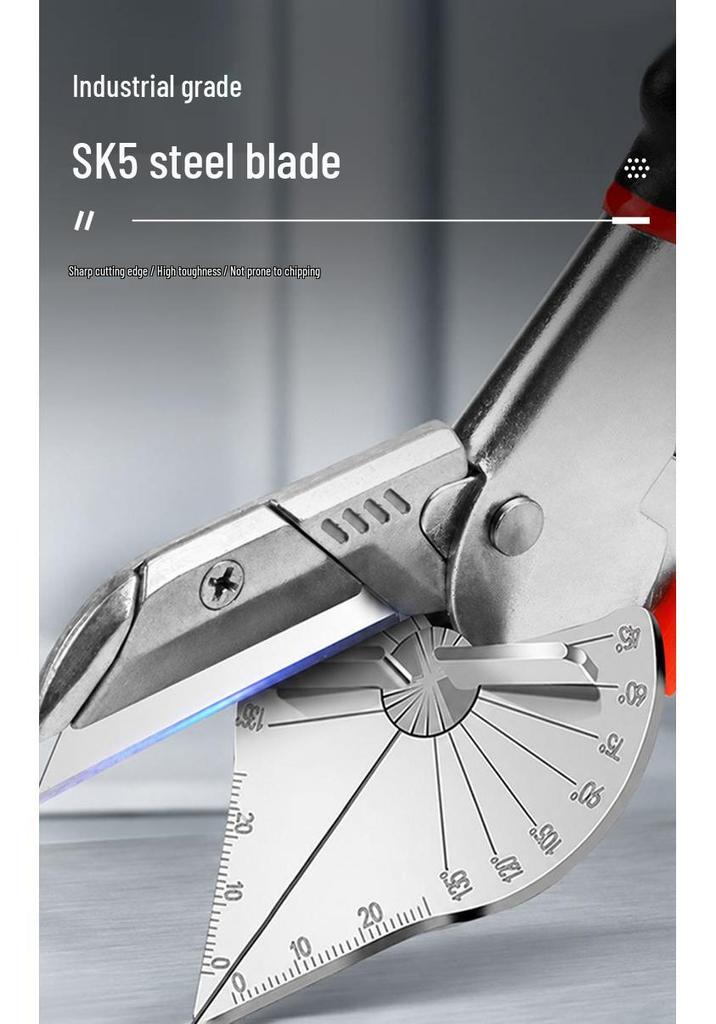 45° Trunking Angle Shears - Woodworking Trim & Right-Angle Line Bending Tool