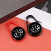 Examination Keychain Digital Watch Pocket LED Touch Watch Portable Clip-On Watch for Belt Backpack Students School Exams