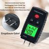 Humidimètre pour bois - AIMOONSA - type broche - 7 modes - écran LCD rétroéclairé - détecteur de moisissures