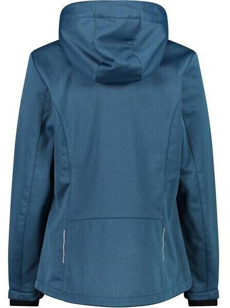 CMP Softshell Jacket Zip Hood Women (39A5006M) Lake Melange