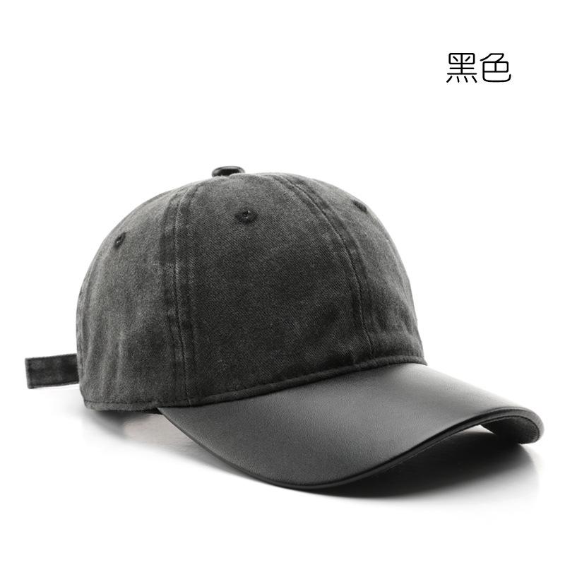 Washed Cotton Baseball Cap, Suitable for Outdoor Activities, Provides Sun Protection and Shade for Men