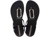 Ipanema Class Modern Sandal Fe Black/Gold [83768 BN541] size 37