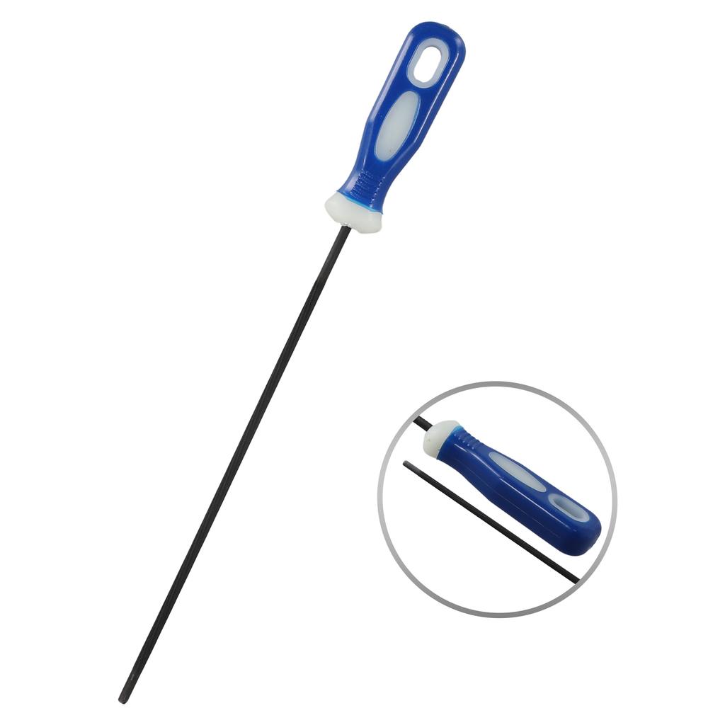 1/3 Stück Kettensägen Rundfeilen Kette Rundstahl Schärfer Zum Schleifen 4/4,8/5,5 mm Kettensäge Schleifwerkzeug Handwerkzeug Teile