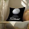 Popular Golf Sports TTitleistSFamous Pillow Case DoubleSided Plush Sofa Cushion Covers Organic Breathable Invisible Zipper