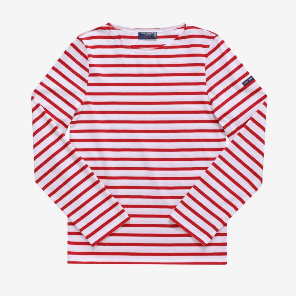 St. James 9858 Neige Tulipe Minquire Modern Stripe Union Long Sleeve Tee