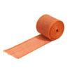 5 Meters 60mm Imitation Linen Corded Ribbon Roll Christmas Gift Wrapping Decoration Wedding Party DIY Handmade Webbing