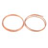 1Meter Copper Soft Copper Tube Coil Od 1.6~5.0Mm Id 0.5~1.0Mm Pure Coppers Wire Pipe Airs Conditioner Cooling Diy Crafts