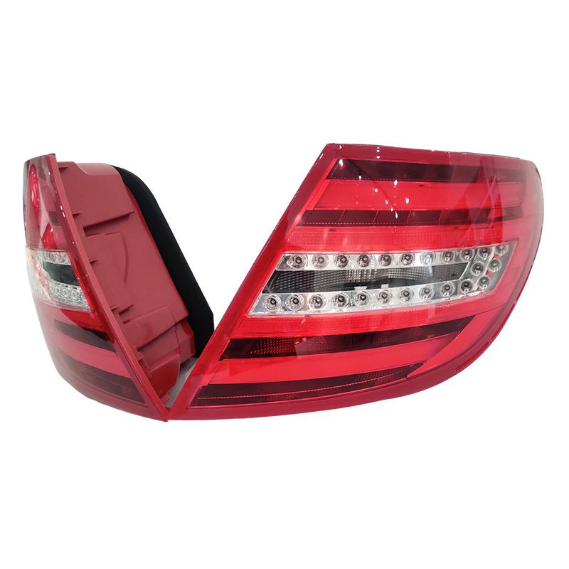 Compatible Mercedes-Benz C-Class (W204) Sequential Turn Signal Taillights for 09-12 European Version (US Standard).