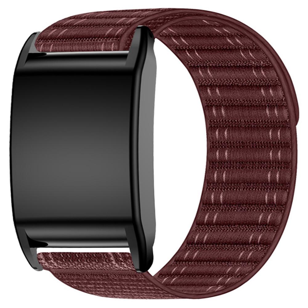 Stylowy nylonowy pasek na nadgarstek z pętelką na rzep do WHOOP 4.0 z etui ochronnym