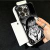 Japanese Horror Anime Plating Phone Case For Xiaomi Poco X5 X6 X7 X8 Pro Max F8 Ultra F7 M8 M7 M5S Redmi 15C 15 14C 13C 13 X3 12