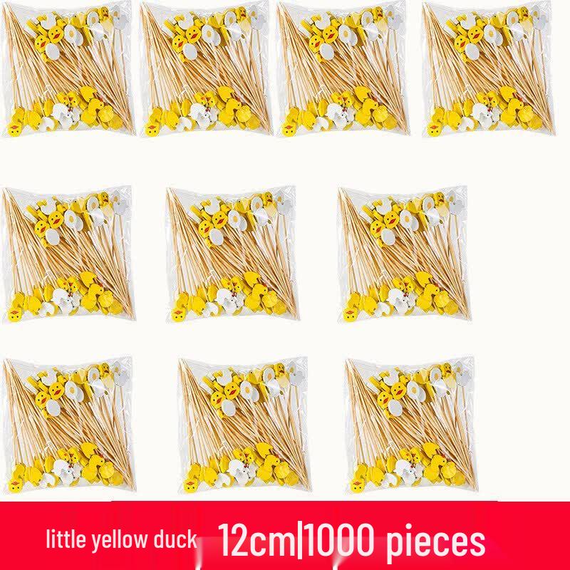 Disposable Bamboo Fruit Picks