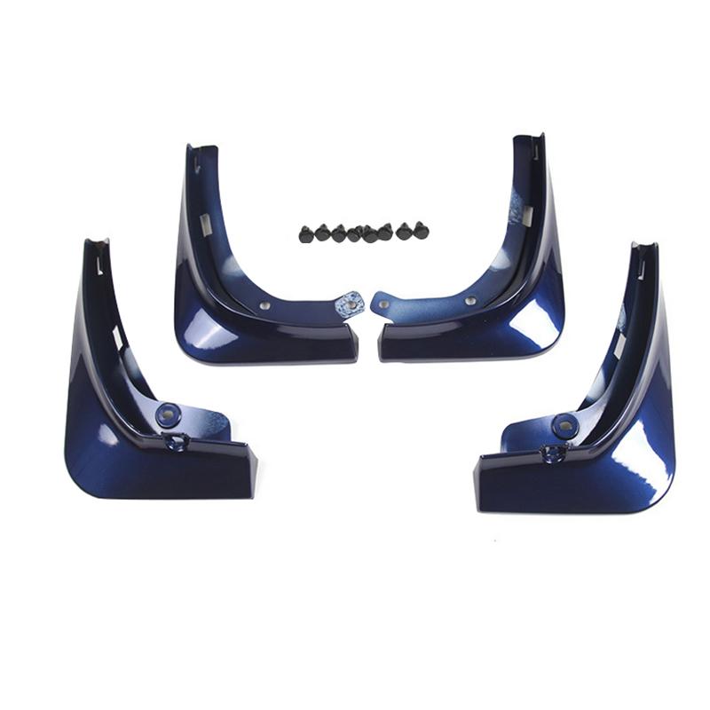 4 Stück Auto Schmutzfänger Spritzschutz Kotflügel Vorne Hinten Rad Schmutzfänger für Tesla 2021 Model3 Model 3 Zubehör Auto Außenteile
