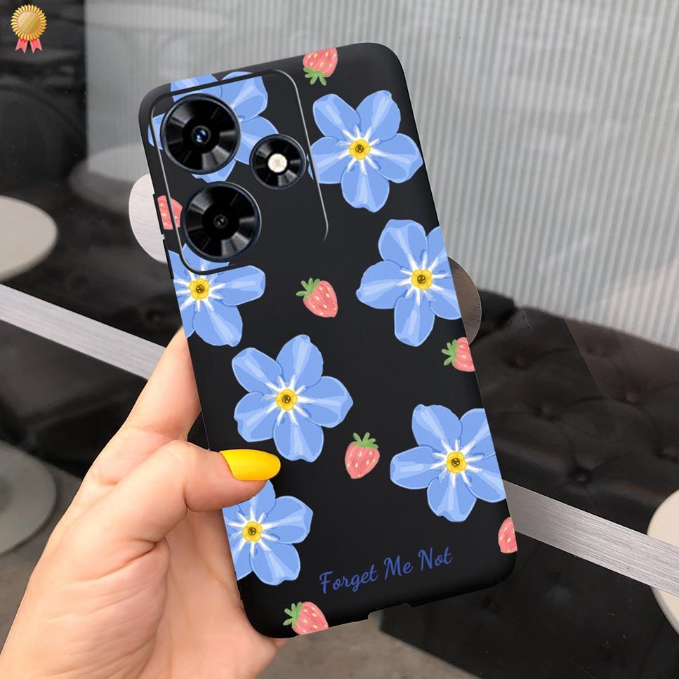 For Infinix Hot 30 Play 30i 4G Case Cute Astronaut Painted TPU Silicone Shockproof Cover For Infinix Hot 30 Play 30i Phone Case