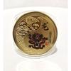 Twelve Zodiac Colored Commemorative Medals, Complete Set, Animal Coins, Twelve Zodiac Gold Coins, Collectibles, Metal Souvenirs, Gifts
