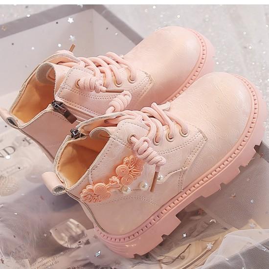 

Девочки ботинки Мартин 2025 новая осенняя мода детские короткие ботинки девочка малыш иностранная принцесса кожаные ботинки девочки одинарные ботинки 32-37 yards, 6 pairs in one hand