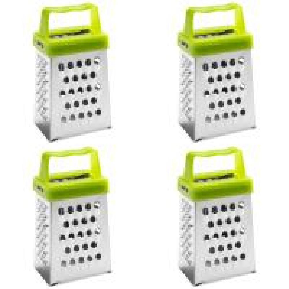 

Четырехсторонняя терка-очиститель из нержавеющей стали, резак для кожуры, кухонные аксессуары (зеленый)