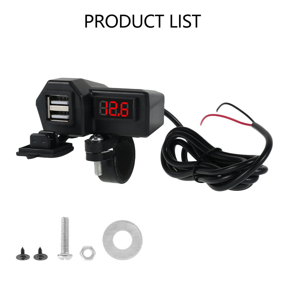 

Usb socket in the car Quick Charge PD 5V/3.4A Car Charger 60W Outlet Socket For 10V 24V Motorcycle Boat Marine Truck ATV