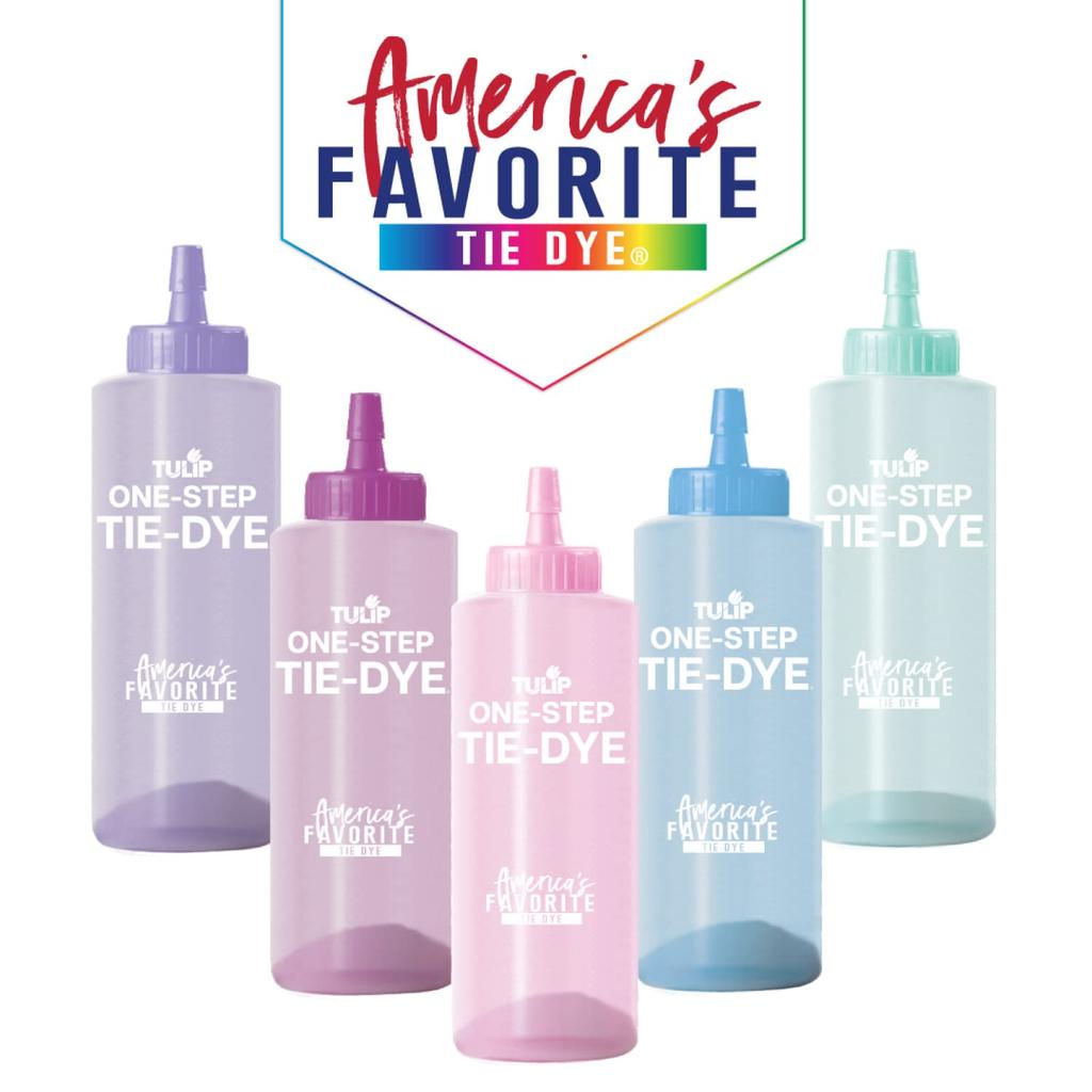 Tulip One-Step Tie-Dye Kit, 5-Color Kit, Cute Pastel DIY Tie-Dye