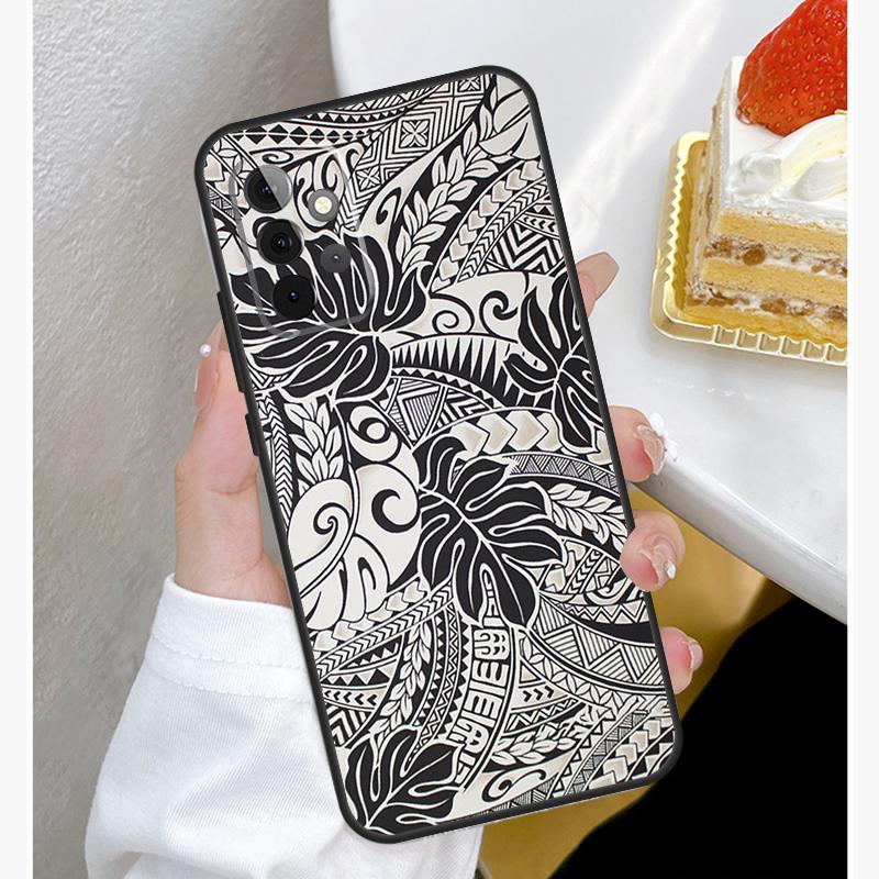 Maori Tribal Samoan Polynesian Case For Samsung Galaxy A55 A35 A15 A14 A34 A54 A73 A53 A33 A23 A13 A12 A32 A52 A51 Cover