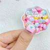 20Pcs New Cute Resin Mini Colored Envelope Series Flat Back  Manicure Parts Embellishments For Hair Bows Accessorie