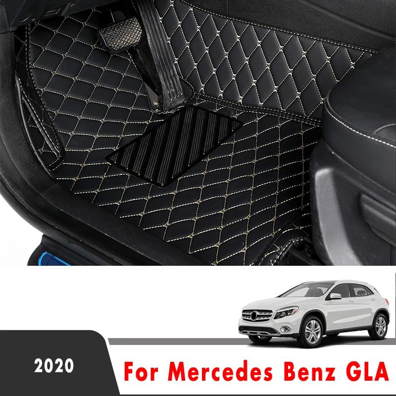 Car Floor Mats For Mercedes Benz GLA     Carpets Waterproof  Auto Styling Interior Accessories Covers Rugs