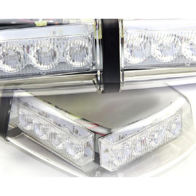 Araba Amber Sarı 24 LED 24LED Acil Durum Lambası Uyarı Çatı Flaş Flaş Işığı