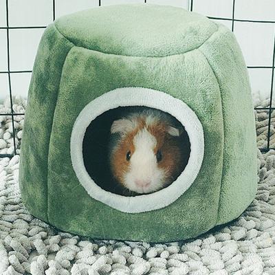 Meerschweinchenbett – waschbares Käfigzubehör, Kleintierversteck für Chinchilla, Hamster, Igel