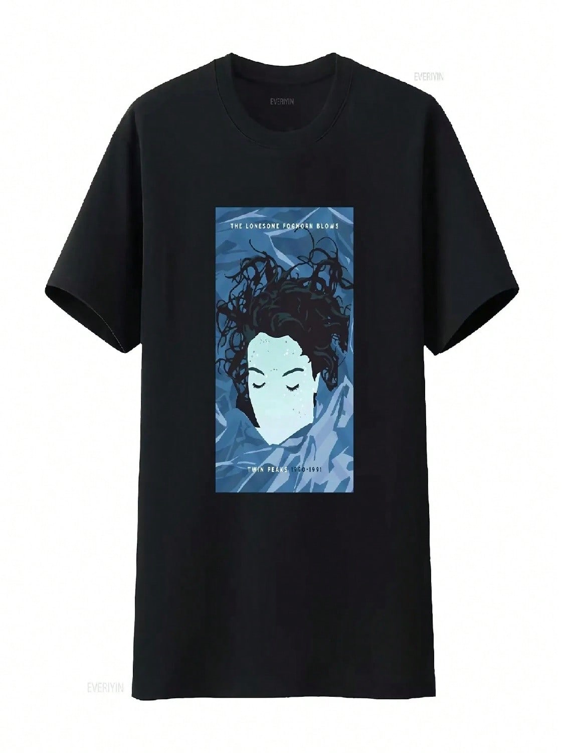Laura Palmer Twin Peaks Jersey  T Shirt Vintage Washed Unisex Fashion Casual Versatile Graphic Comfortable Soft Stylish S разноцветный