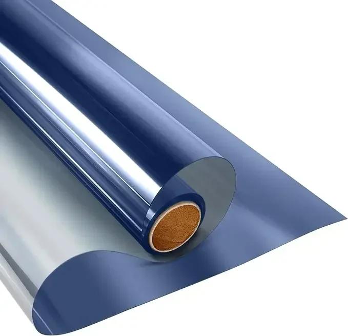 

Оконная пленка для приватности, односторонняя, дневная, прилипающая, статическая, солнцезащитная, анти-УФ, отражающая, тонировка окон для дома и офиса 30x100cm