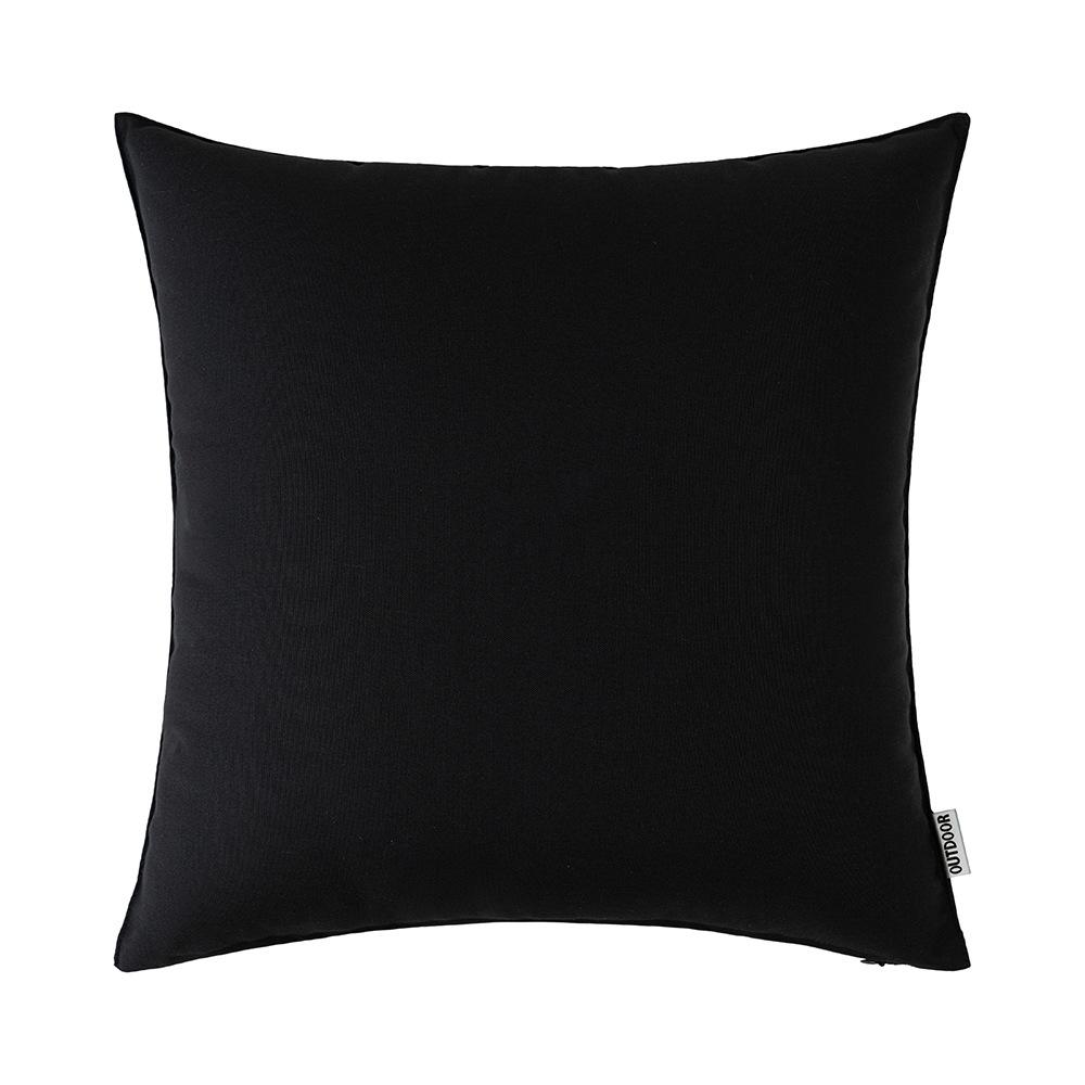 Outdoor Waterproof Pillow Case Ins Style Modern Simple Solid Color Cushion Pillow Backrest Pillow Case