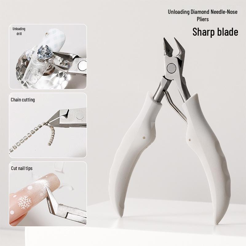 

Нейл-арт Нержавеющая сталь Пушер для кутикулы и Кусачки для ногтей на ногах для вросших ногтей