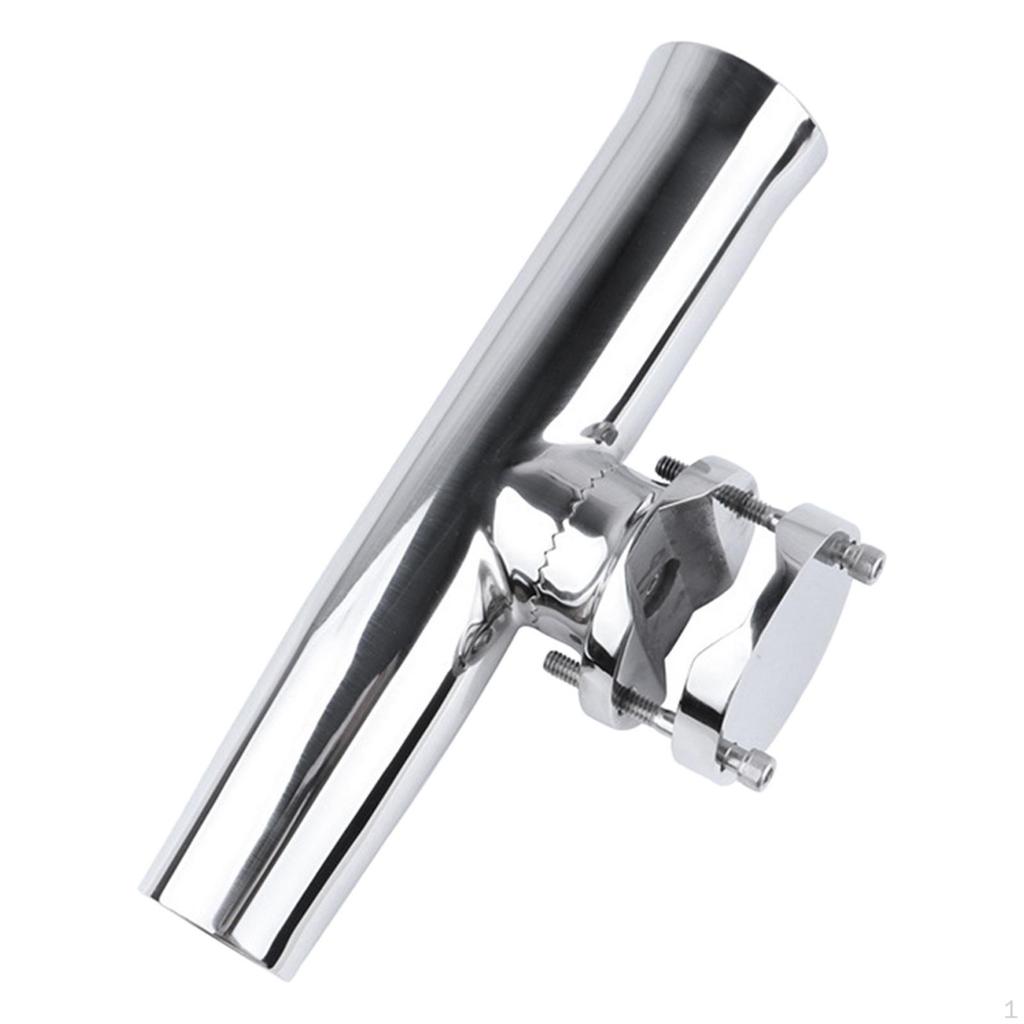 Regulowany uchwyt na wędkę do łodzi z bezpiecznym mocowaniem zaciskowym