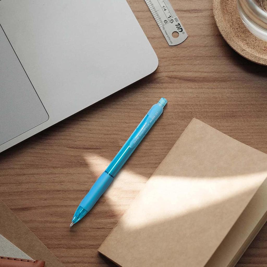 AIHAO Mechanical Pencil 0.9, Thick Point, HB lead pencils with refills and cap erasers, Comfort Grip, Assorted Barrel Colors, 12 Pack