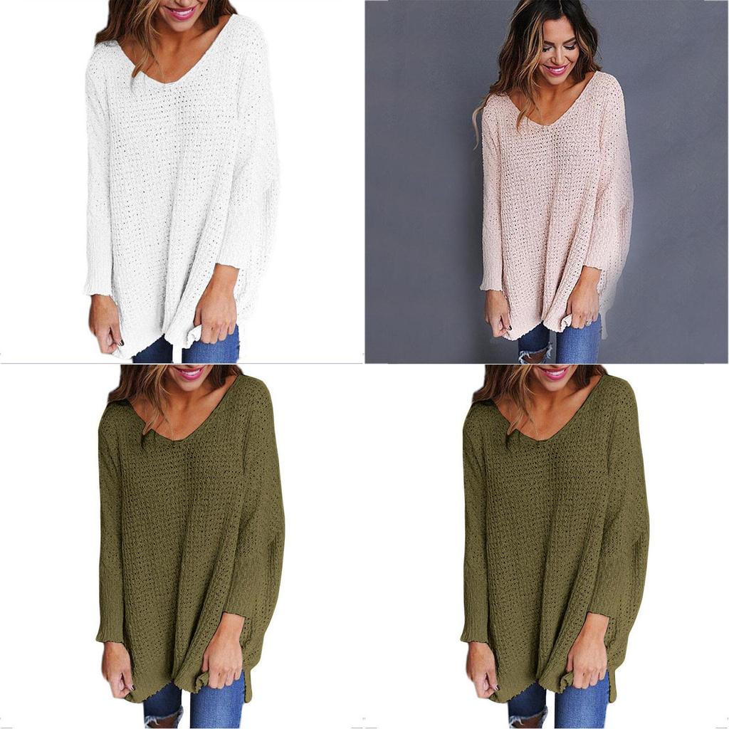 Elegant And Warm Womens V Neck Knitted Pullover Sweater For Autumn And Winter Seasons
