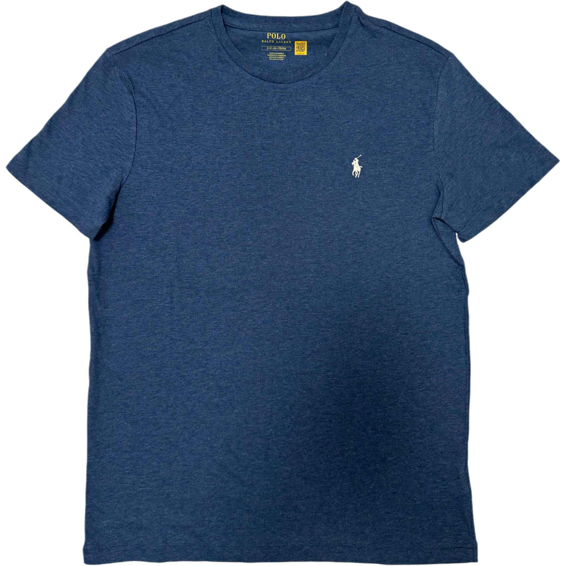 

Polo Ralph Lauren Logo Embroidered Crew Neck Short Sleeve T-Shirt Classic Edition Men Tops 710938686-035 S